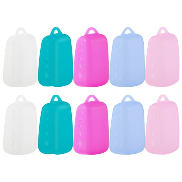 10 fundas para cabezales de cepillo de dientes, portátiles, de viaje