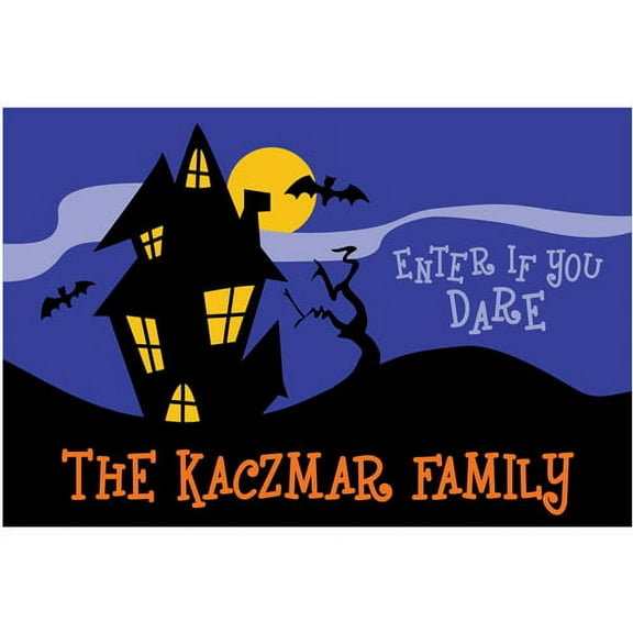 Personalized Enter If You Dare Doormat