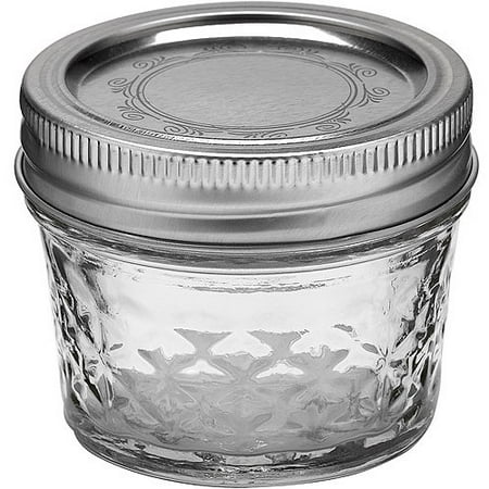 jelly ball jar ounces count lid quilted jars crystal lids ounce band walmart mason oz canning mini 4oz jam supplies