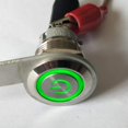 thumbnail image 3 of Delanteros con interruptor de control de manillar LED de motocicleta Yotijar 3 piezas 12 V azul rojo Interruptores del manillar de la motocicleta, 3 of 10