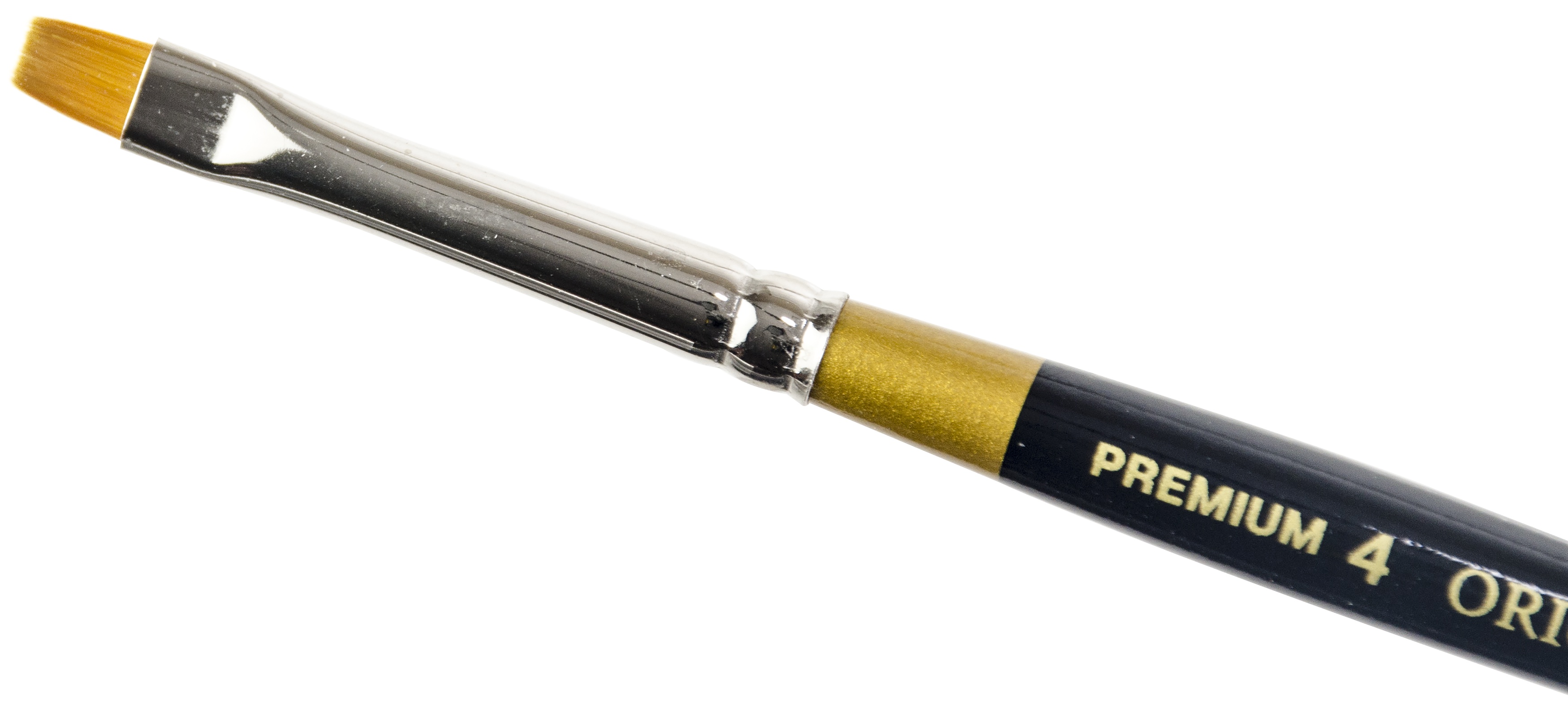 Original Gold Paint BrushChisel Blender, Size 4