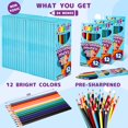 thumbnail image 2 of Lápices de colores Craiiby Soft Core, 288 unidades, 12 colores, 2 of 7