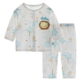 thumbnail image 3 of SONGGE Boys Girls Summer Outfit Sets For Going Out Clothing And Home Wear Set Comfortable Everyday Wear Summer Spring Fall Toddler Outfit Sets Cartoon Trendy Clothing Sets, 3 of 3