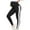 Black, variant on breaise Womens Maternity Workout Leggings Over The Belly Pregnancy Yoga Pants Soft Stripe Stretchy Legging Activewear Work Pants