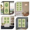 thumbnail image 7 of St. Patrick's Day Window Privacy Film, Farmhouse Green Lucky Clovers Border Static Cling UV Sun Blocking Heat Control Window Tint Day and Night, Non-Adhesive One Way Windows Privacy Cover 23.6''x59'', 7 of 7