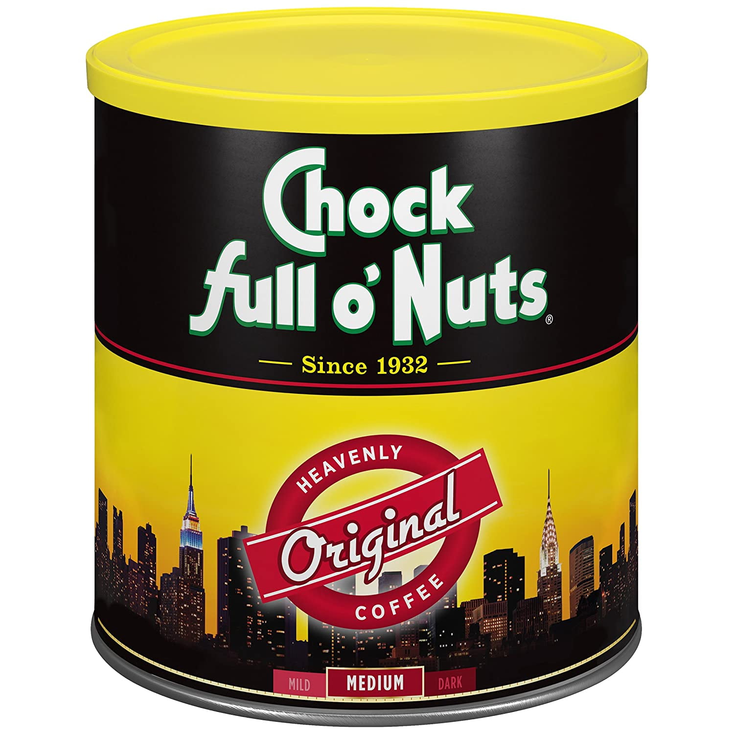 Chock Full o?Nuts Original Roast Ground Coffee, Medium Roast 100