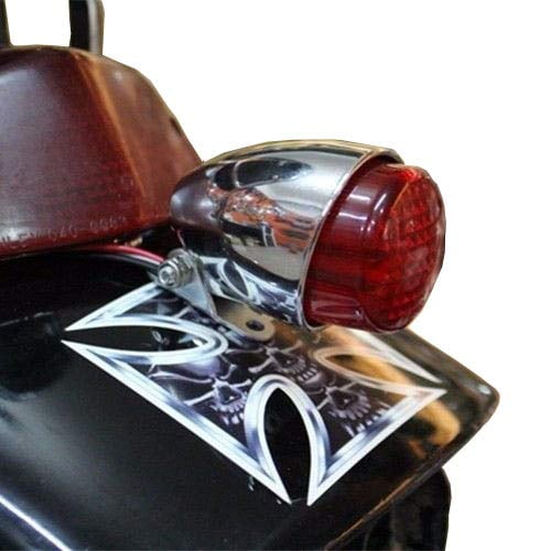 Motorcycle Motorbike LED Brake Stop Running Tail Light Lamp Cafe Racer Bobber Cruiser Chopper Old School Rat Vintage Retro Custom Clubman