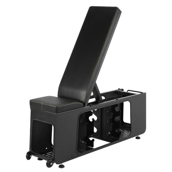 golytefs 4-in-1 Weight Bench Foldable Workout Bench 660LBS Weight Capacity for Full Body Workout