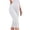 *1-White, variant on Women's High Waisted Button Split Hem Capri Pants,Stretchy Slim Fit Casual Bottoms For Women,Ladies Comfy Dressy Knee-Length Trousers,White,S-3XL