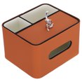 thumbnail image 1 of FELTECHELECTR Caja Organizadora De Pañuelos De PU Con Compartimento Para Control Remoto, 1 of 6