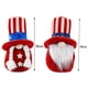 thumbnail image 2 of 2 Pcs Independence Day Home Decoration Round Hat Stars and Stuffed Faceless Dwarf Dolls Child Toy G, 2 of 5