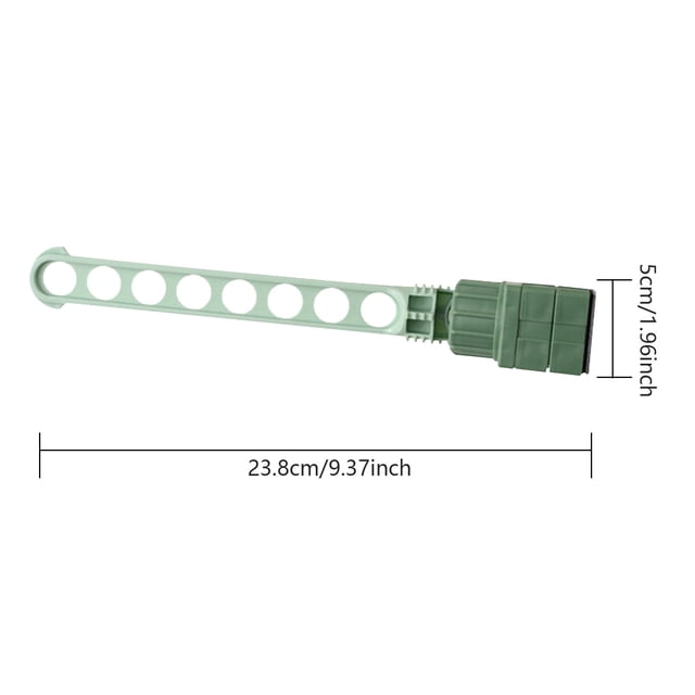 Clothes Drying Rack 8-Hole Clothes Hanger, Indoor Clothes Drying Pole, Telescopic Clothes Drying Pole Clothes Hanger Rack