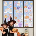 thumbnail image 4 of Kreatwow Groovy Halloween Decorations 6pcs Groovy Halloween Window Sticker Halloween Retro Hippie Window Decals Halloween Window Clings Sticker Halloween Wall Clings Happy Boo Day Birthday Baby Shower, 4 of 6