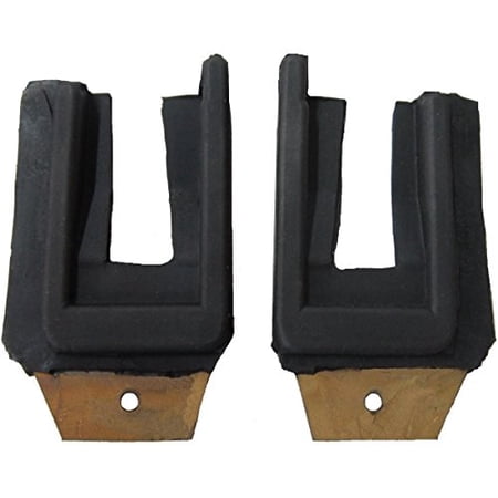 Steele Rubber Products - 70-0982-79 - Quarter Window U Jamb Door Lock Pillar Fillers - Compatible With 1961 Buick, Cadillac, Chevrolet, Oldsmobile, Pontiac Hardtop