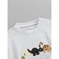 thumbnail image 5 of hirigin Baby Romper Dinosaur Embroidered Long Sleeve Crew Neck Bottom Snap Closure Cute Jumpsuit, 5 of 8