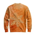 thumbnail image 6 of yuCgh Men's Ribbed Knit Holiday Cardigan, Christmas Print Long Sleeve Open Front, Festive Sweater Jacket for Seasonal Gatherings & Casual Wear,Orange,XL, 6 of 7