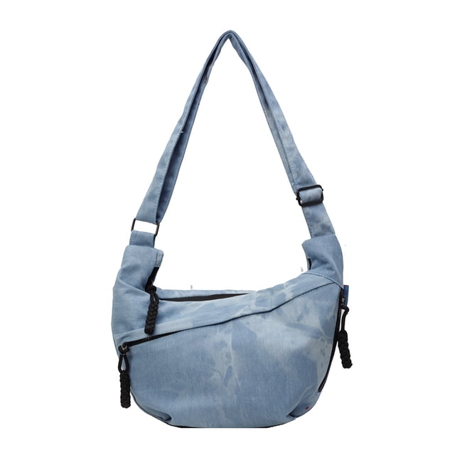 Bolso Hobo Sling Ehuebsd Mujer Lona Multibolsillos Correa Ajustable