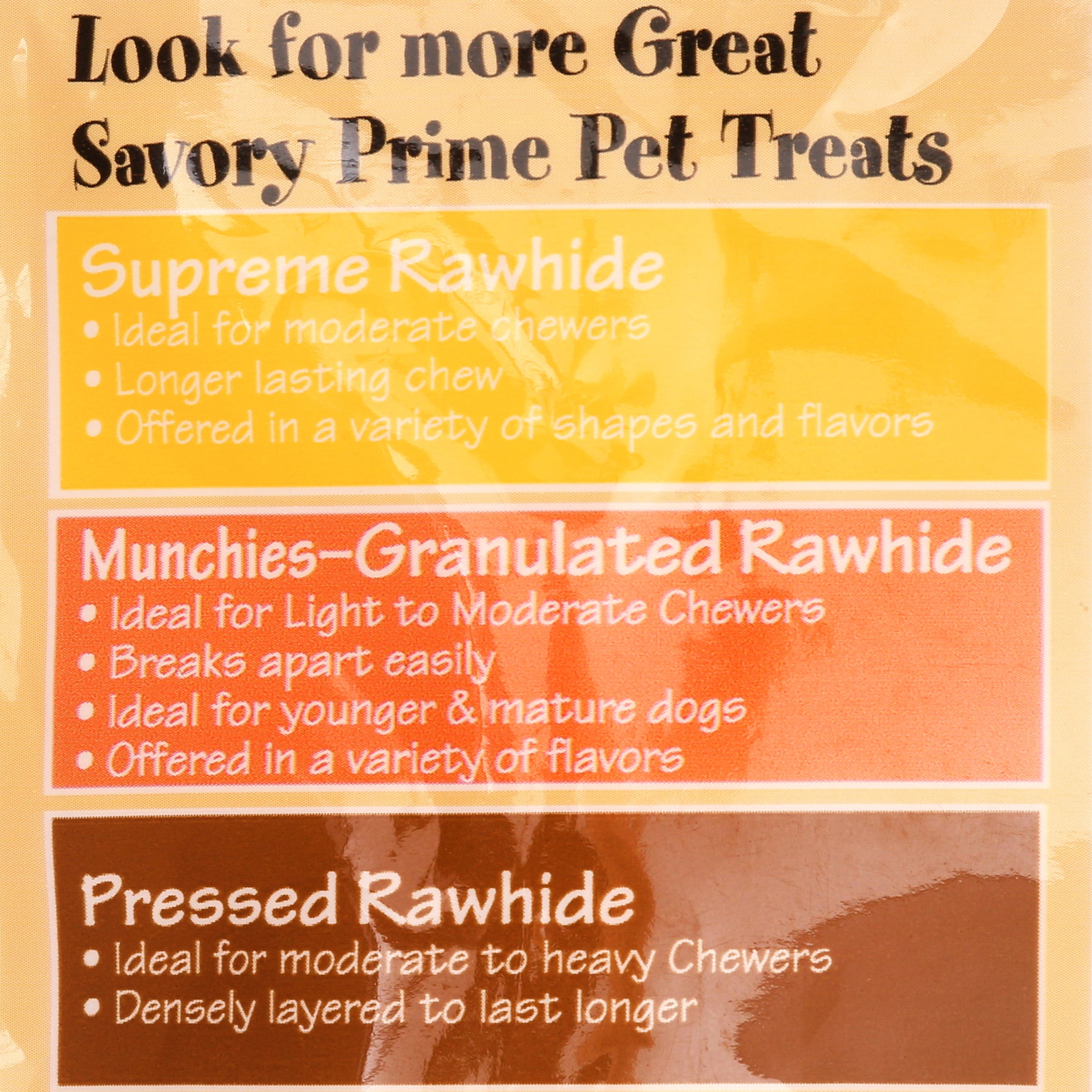 Savory Prime 5" Munchie Sticks Dog Chews, Beef & Chicken, 100 Count