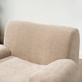 thumbnail image 2 of 42"W Modern Oversized Accent Chair,Upholstered Boneless Single Sofa Chair,Chenille Armchair Reading Lounge Chair for Living Room,Bedroom,Apartment,taupe, 2 of 8