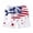 White, variant on Mens Bathing Suit American Flag 250th Anniversary Swim Trunks Patriotic Summer Beach Shorts Quick Dry Board Shorts
