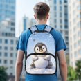 thumbnail image 3 of Aplkyhs Penguin School Backpack for Boys Girls Ages 6-18 Large Capacity Lightweight Water Resistant Ergonomic Padded Straps for Elementary Middle High School Back to School, 3 of 7
