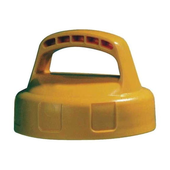 Oil Safe Storage Lid,HDPE,Yellow 100109