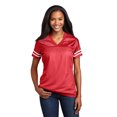 thumbnail image 1 of Sport-Tek &174; Maillot Réplique Posicharge &174; pour Femmes. Lst307 L Rouge Vif/blanc, 1 of 4