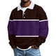 thumbnail image 1 of Hombres Camisa de Manga Larga Vintage Impreso Botón Abajo Cuello Turndown Casual Verano Sólido, 1 of 5