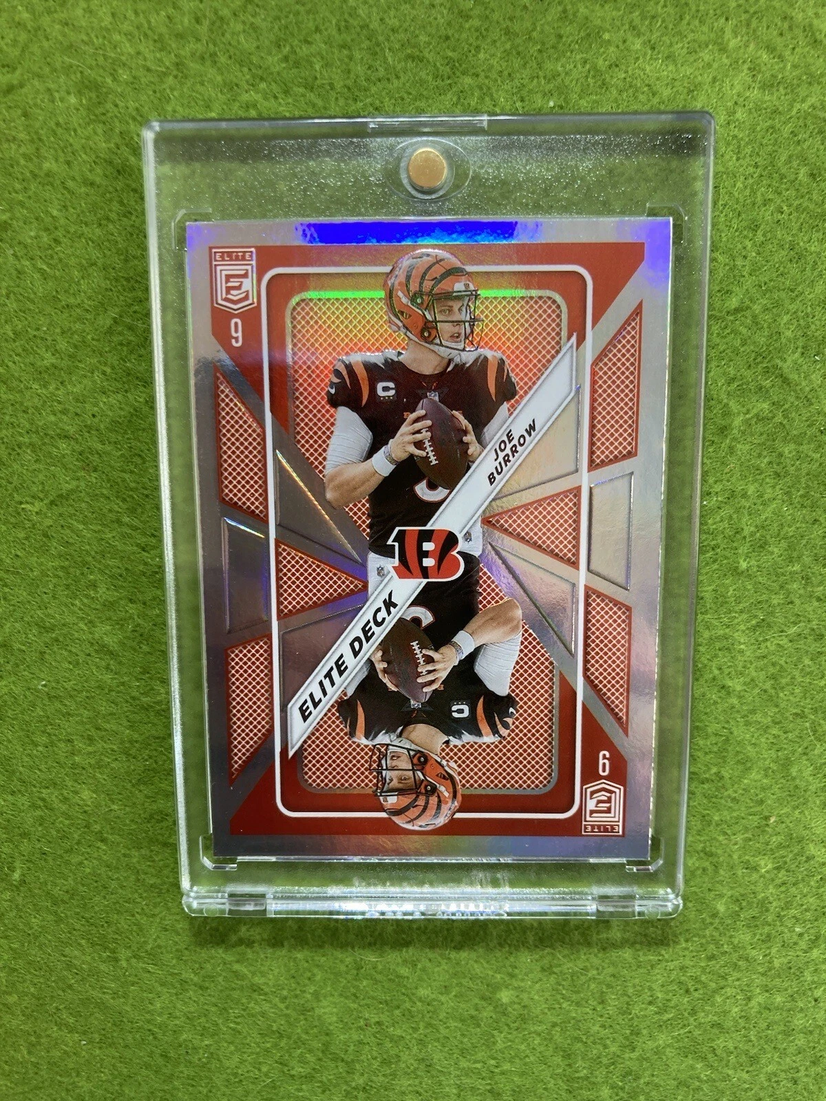 Joe Burrow ELITE DECK CARD Jersey #9 BENGALS 2023 Panini Donruss Elite FOOTBALL