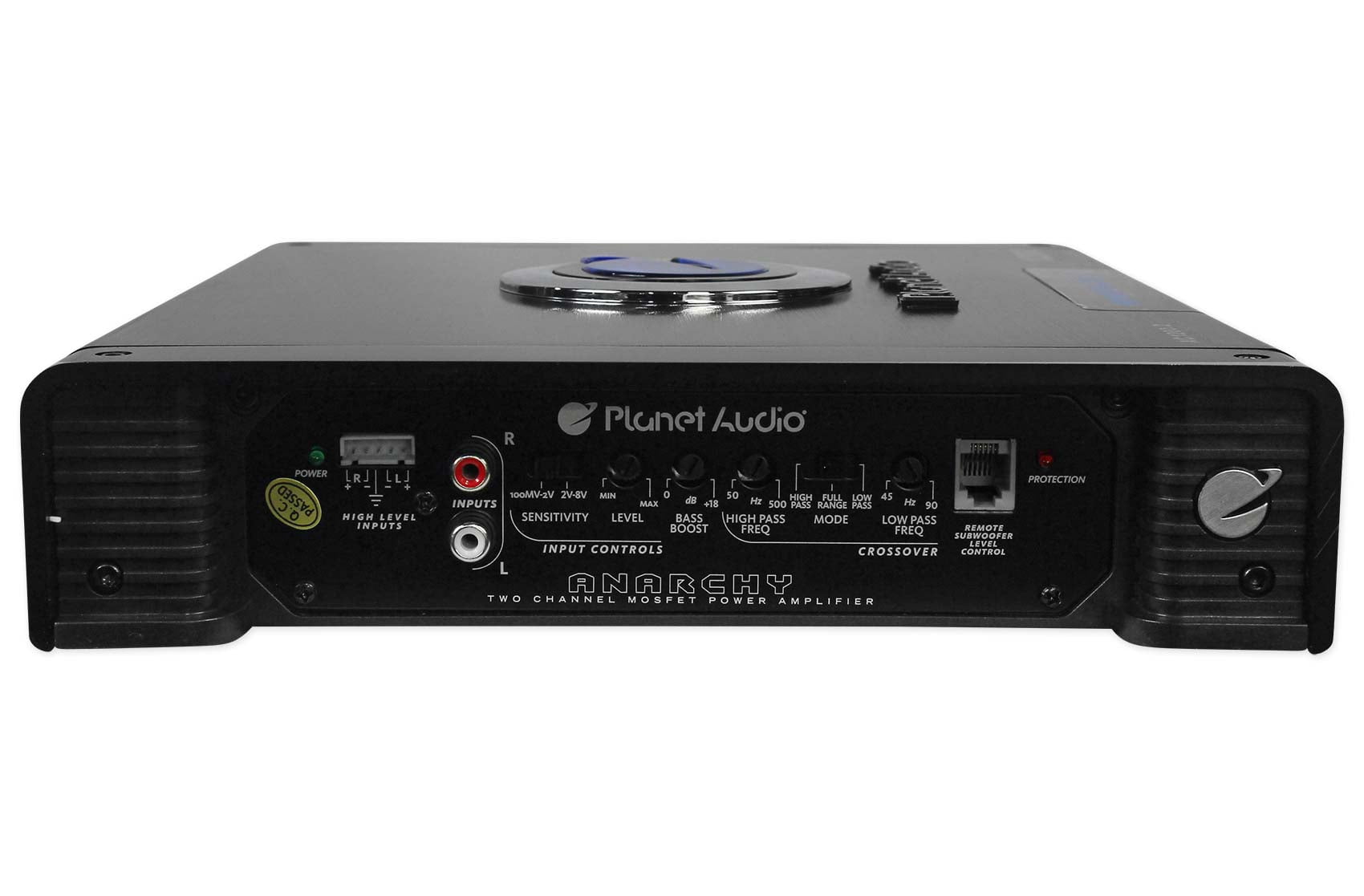 Planet Audio AC1200.2 2 Channel 1200 Watt Car Amplifier, Full Range, Bridgeable