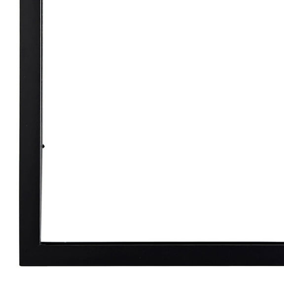 14" x 14" Black Float Picture Frame by Studio Decor - Includes Pre-attached Hanging Hardware - Horizontal or Vertical Display - 1 Pack