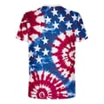 thumbnail image 5 of Stamzod Graphic Tees for Men 4Th of July Short Sleeve Oversized Shirt American Flag Gym Workout Casual T-Shirt Hot Pink XXL, 5 of 5