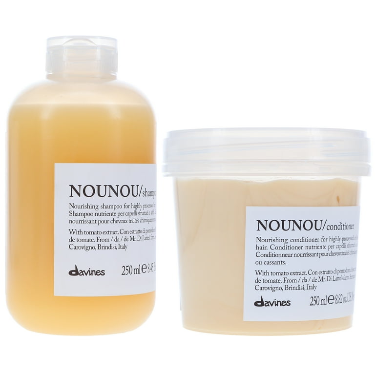 Davines NOUNOU Nourishing Shampoo 8.45 oz & Conditioner 8.82