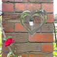 thumbnail image 5 of Beating Heart Wind Spinner Metal Spiral Heart Wind Chime Tree Pendant Garden Ornament Craft For, 5 of 5