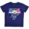 thumbnail image 4 of Nickelodeon Baby Shark Boy's 3-Piece Feed Me! T-Shirt and Jogger Pant Set, 4 of 7