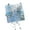 Blue, variant on Necvior Butterfly Fairy Ear Headwear Hair Clips Butterfly Fringe Hairpin Crystal Hair Barrettes Simple Side Hairpin for Women