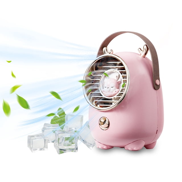 2022 ventilador enfriador de aire aire acondicionado personal de carga USB ventilador de escritorio de 3 velocidades Wmkox1244yii hfskjfh1237