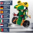 thumbnail image 2 of Science4You Robotics Rexbot - Robot de juguete de construcción para niños de 8 a 14 años Kit con 106 piezas para construir su propio robot y hacerlo moverse Kit científico y juguete con vástago para n, 2 of 5