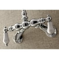 thumbnail image 3 of Kingston Brass AE86T1 Aqua Vintage Adjustable Center Wall Mount Tub Faucet, Polished Chrome, 3 of 4