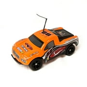 ALEKO 1/18 Truck 27MHz AAA Battery Remote Control Car, Orange