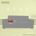 thumbnail image 4 of Majestic Home Goods Bolster Pillow Plantation Red, 4 of 5