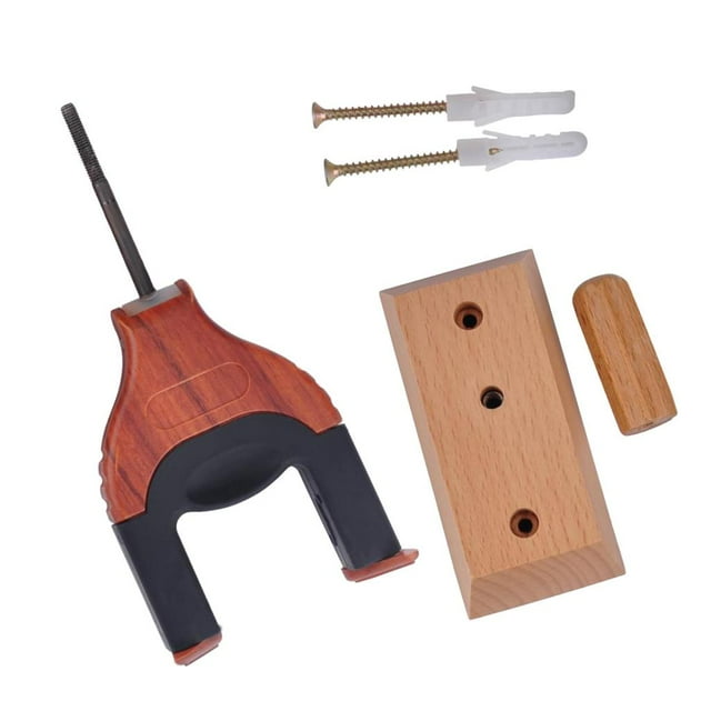 Soporte de Pared para Ukelele de con Bloqueo Automático, Fácil de Instalar
