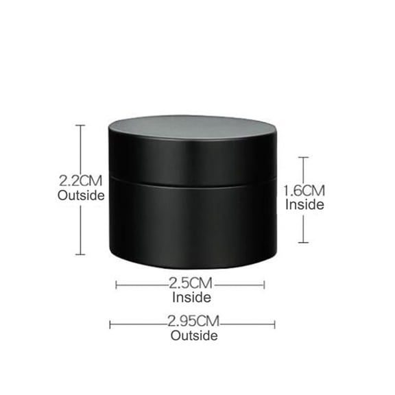 Mini Aluminum Alloy Waterproof Bottle Capsule Seal Bottle EDC Waterproof Tank