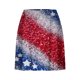 thumbnail image 4 of Faldas de Verano para las Mujeres Impresión Hoja Plisado Tenis Atlético Elástico Pantalones Cortos, Falso Dos Piezas Pantalones Falda para Diario, 4 of 6