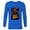 Navy, variant on Marvel Studios Deadpool & Wolverine Claws Sword Holy Snikt!- Long Sleeve T-Shirt for Men - Customized-Athletic Heather