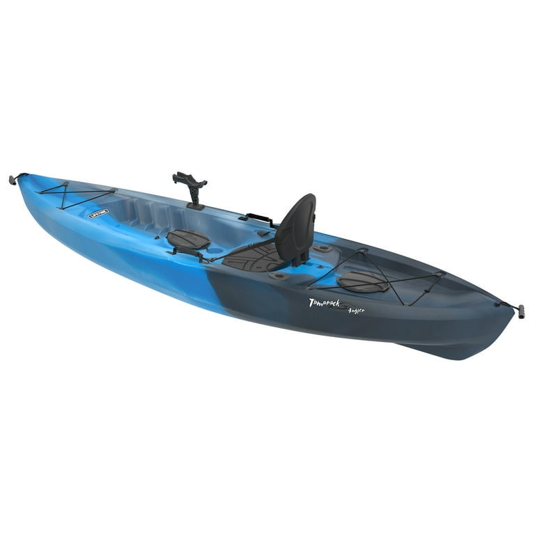 Mejores ofertas e historial de precios de Lifetime Tamarack Angler 12 ft  Fishing Kayak, Volcano Fusion w/Yellow (91340) en