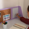 thumbnail image 4 of KidKraft Wooden Children's Study Desk with Chair, Lavender, for Ages 5+, 4 of 7