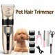 thumbnail image 2 of Cortadora de pelo para perros, recortadora de pelo para mascotas, juego de Afeitadora eléctrica para el cuidado de cachorros, accesorios para gatos, hoja de cerámica, suministros profesionales de recarga Tan Jianjun unisex, 2 of 2