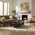 thumbnail image 6 of Simpli Home Warm Shaker Solid Wood 48 inch Wide Transitional Coffee Table in Tobacco Brown, 6 of 13