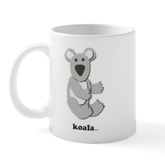 CafePress - Koala Mug - 11 oz Ceramic Mug - Novelty Coffee Tea Cup